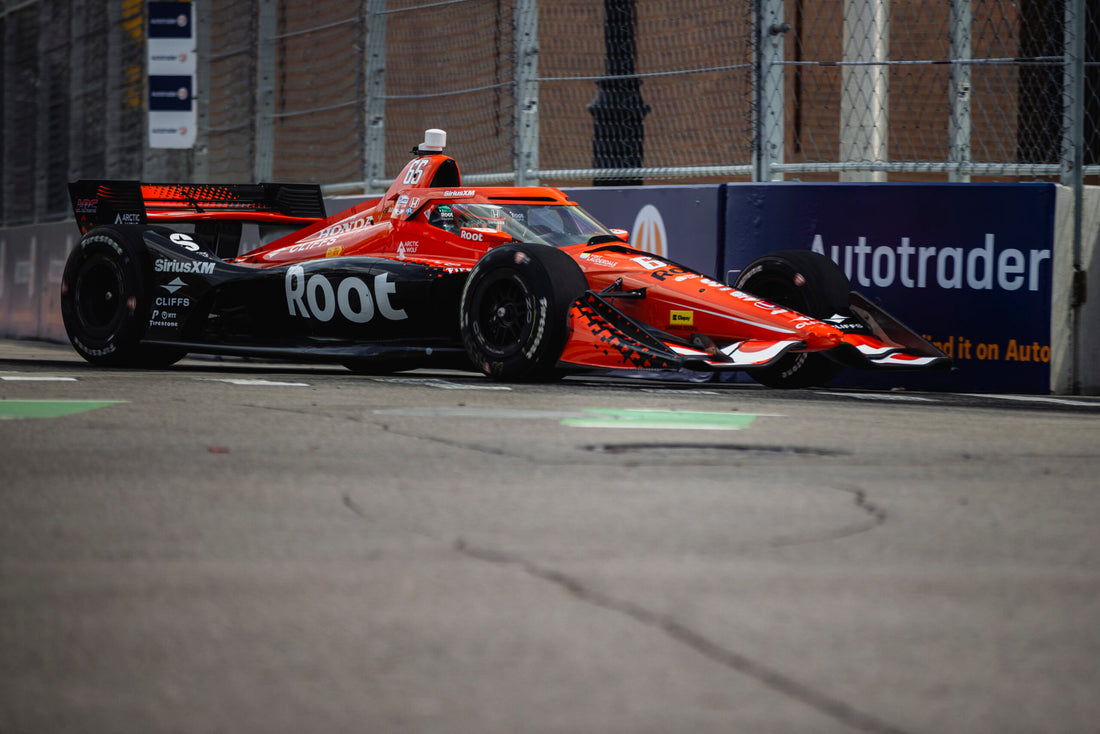 Marcus Armstrong Paces Meyer Shank Racing With Top-10 in Detroit Qualifying