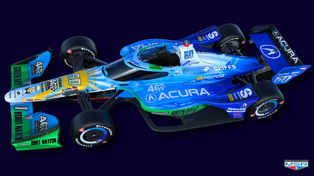 SiriusXM’s Green Day’s Idiot Nation and Acura Headline Meyer Shank Racing INDYCAR Entry for Long Beach