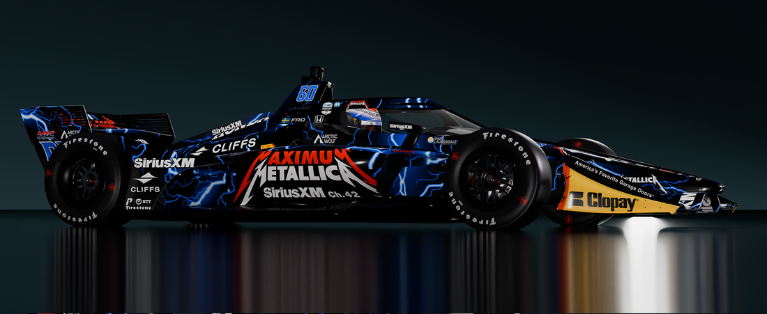 Meyer Shank Racing and SiriusXM’s Maximum Metallica Pair Up for INDYCAR Season Finale in Nashville