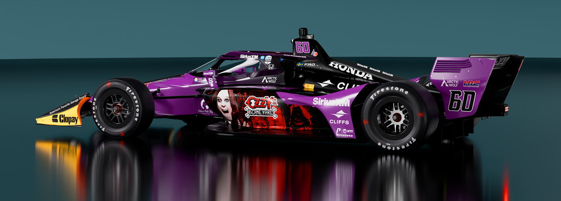 Meyer Shank Racing Goes Full Metal at Mid-Ohio with Ozzy Osbourne and SiriusXM’s Ozzy’s Boneyard Livery