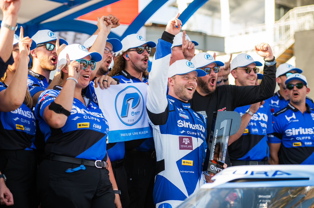 Felix Rosenqvist Takes Pole for Meyer Shank Racing at the Acura Grand Prix of Long Beach