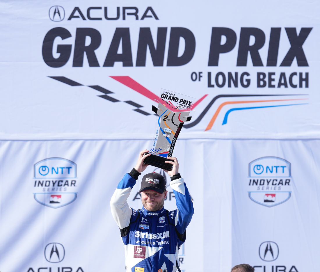Podium for Rosenqvist on the Streets of Long Beach