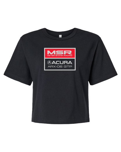 MSR Acura Ladies Cropped Block Tee